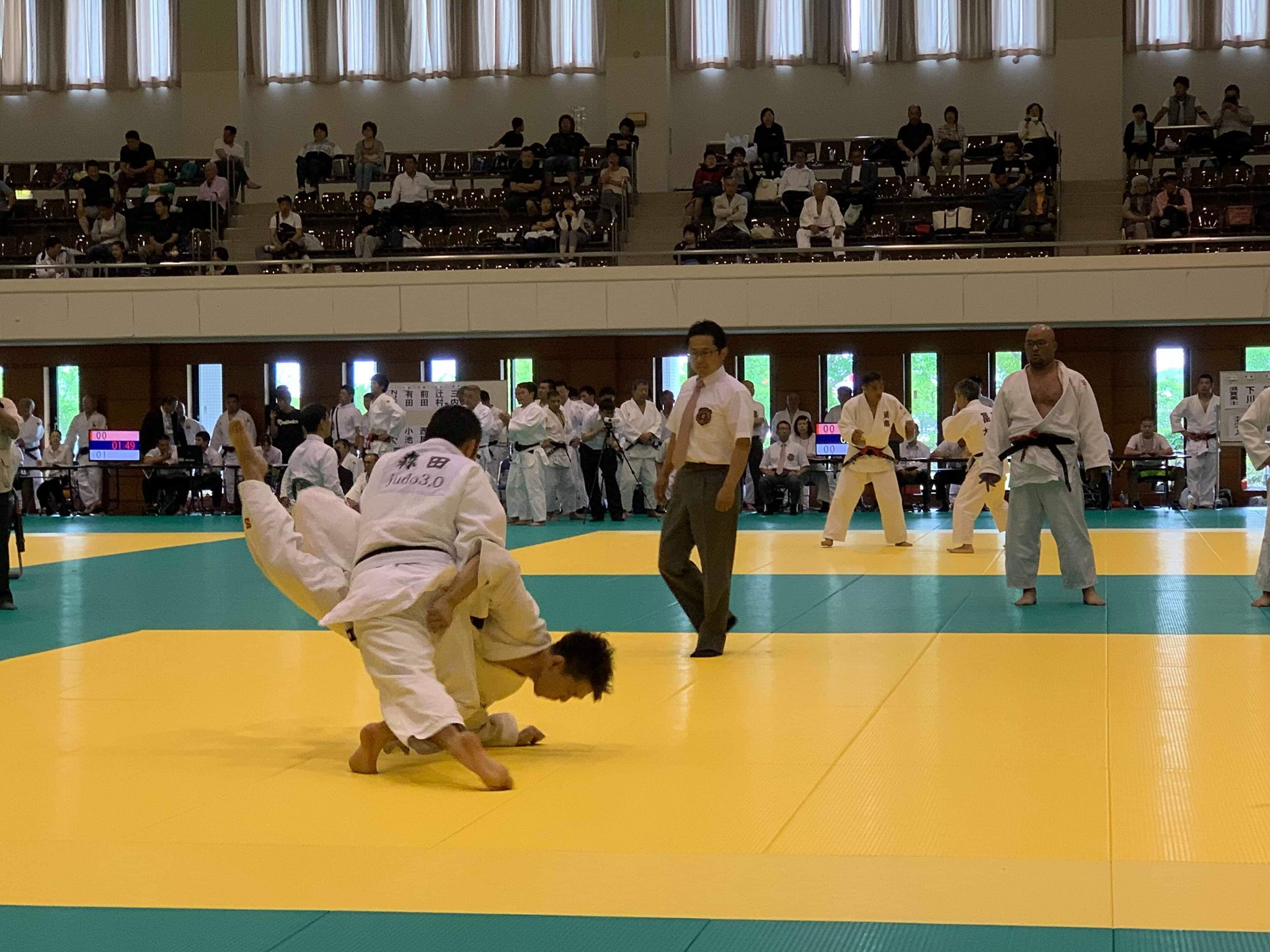 活動報告 マスターズ柔道大会に男子2チームと女子1チームが参加 女子3位入賞 Judo3 0スクール